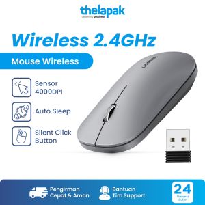 UGREEN Mouse Wireless 2.4Ghz Silent Click Slim Design