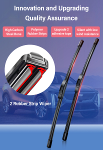 Car Universal Boneless HD Wiper Multifunctional Silent Universal Strip Wiper Accessories