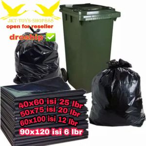 KANTONG PLASTIK SAMPAH TRASH BAG 90X120 / 60X100 / 50X75 / 40X60