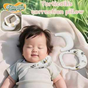 AODUOYAYA Newborn Baby Support Pillow Prevent Neck Tilt Torticollis Corrector for 0-12 Months Old Baby