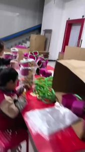 New Cartoon Strawberry Bear Desktop Storage Basket Dormitory Goodies Plastic Thickened Trash Can Bear Square Cleaning Bucket [ Free Shipping ]