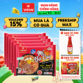 [VOUCHER 15%] Thùng 24 gói Mì Bò Cay VIFON 105g / Gói. 