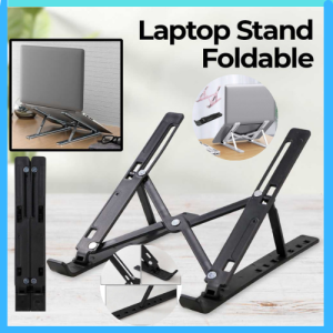 COD NUOXI Laptop Stand Riser Foldable Adjustable 7 Level  N3 / stand laptop portable pendingin kayu besi for dj mini 14 inch vertikal abs akrilik gaming adjustable penyangga holder cooling starco orico / stad laptop otomatis terbaik murah lipat serbaguna