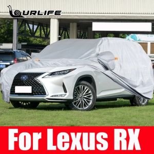 secr Full Car Covers Outdoor Protection Snow Cover Sunshade Waterproof Dustproof Oxford Cloth For Lexus RX 300 400 450h Accessories H5K8Q