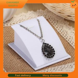❣️❣️❣️ Jewelry Stand Holder for Counter Show Props Pendants Necklaces Chains Gifts Organizer Velvet Mini Potable Display Rack