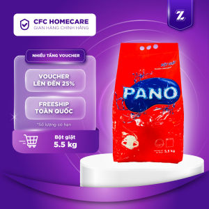 Bột giặt thương hiệu PANO sạch hiệu quả thơm mát giá rẻ phù hợp cho quần áo thường ngày bịch 300g/2.4kg/5.5kg