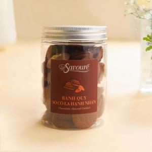 Bánh Quy Sô Cô La Hạnh Nhân - Hộp 100 Gram - Thưởng Thức Món Ăn Vặt Yêu Thích