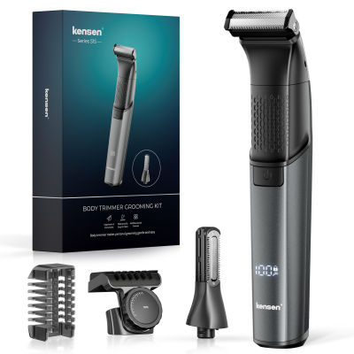 Kensen Electric Razor Waterproof Private Part Hair Trimmer Groin Pubic Hair Removal Multifunctional Body Trimmer Man Shaver Grooming Set