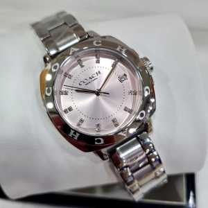 [Promo] Jam Tangan Wanita Coach 14504156  14504158  14504160 Greyson Stainless Steel Strap Original Garansi 2 Tahun [✔COD][100% Authentic]