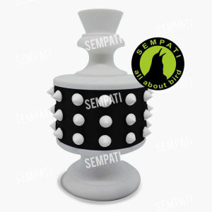 SEMPATI Pion Sangkar Kandang Burung Lovebird Love Bird Karet Motif Warna Duri Polos PNDRW