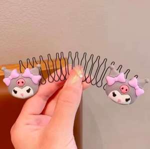 FindFit Childrens Hair Comb Headband For Kids girl Cartoon Ponytail Clip Children Buckle Fixing