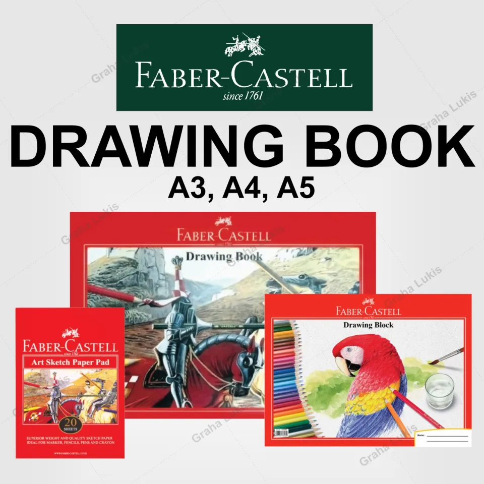 Faber Castell Sketch Book Drawing Book 200Gsm Lazada Indonesia