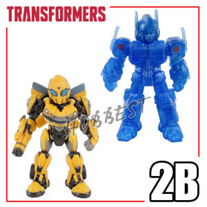 Action Figure TRANSFORMERS set - Mainan Miniatur Pajangan Topper Kue Rescue Bots Robot Optimus Bumbleebee Transformer