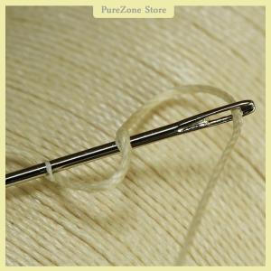 [PureZone] 25 Pcs Large Eye Stitching Needles Sewing Needles Handmade Leather Needle Steel Yarn Knitting Needles Sewing Tool Set