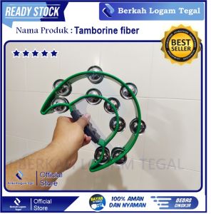 Tamborin Tambourin / Kecrekan Berkualitas kricik icik-icik dobel bahan fiber