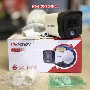 Camera IP HIKVISION Mic Ghi âm có màu 24/24.  thân trụ DS-2CD1021G2-LIU  bán cầu DS-2CD1121G2-LIU  DS-2CD1321G2-LIU - Hàng chính hãng