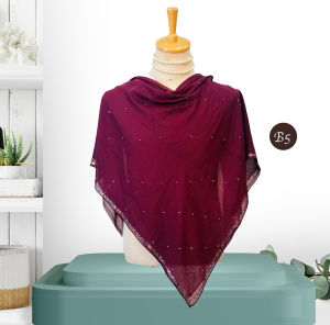 BAWAL Diamond Cotton Bawal DIAMOND Premium new arrival Raya Collection 2025 tudung bawal diamond