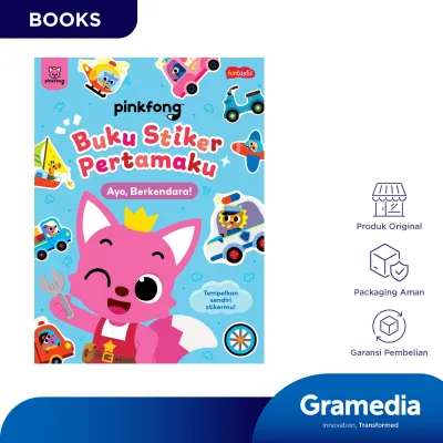 Pinkfong Buku Stiker Pertamaku - Ayo Berkendara! (The Pinkfong Company)