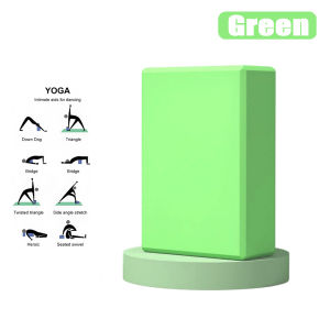 Yoga Block EVA Yoga Brick Gym Yoga Block Pilates Foam Fitness Exercise Stretching Block Non Slip Dance Exercise Foam Block