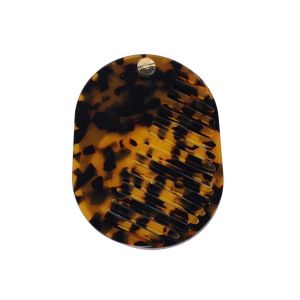NBANLIKE Chống tĩnh điện Lược gương 2 trong 1 Mini Massage da đầu Lược chải tóc gấp gọn Thiết kế nhỏ gọn Thoải mái Gương trang điểm bằng acetate Sử dụng khi đi du lịch