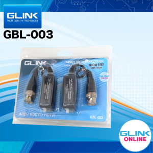 ✅มาตรฐาน GLINK GBL-003 UTP Video BALUN บาลัน 5ล้าน 300M สำหรับใช้งานกับกล้องวงจรปิด รุ่นรองรับความละเอียด 1080P GBL003