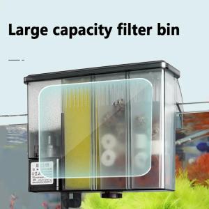 Large Capacity Fish Tank External Filter Bin 3-In-1 Silent Filtration System Aquarium Water Purification Circulation Filter 220V
