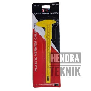 ORIGINAL SIGMAT PLASTIK 6" KUNING SKETMAT ATOM JANGKA SORONG 6 INCH SEKETMAT 150MM CALIPER MURAH EKONOMIS