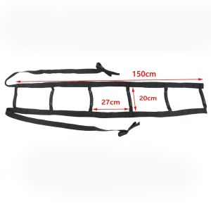 YAZHE Adjustable Length Get Up Aid Assist Strap 3/4/6 Handrails Bed Ladder Assist Mobility Support Rope Ladder Pull Up Helper Elderly Care