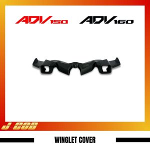 HONDA ADV150 ADV160 AEROX WINGLET COVER SPOTLIGHT DUAL LED FAIRING WINGLET COVER FRONT SIGNAL LIGHT SPOTLIGHT COVER