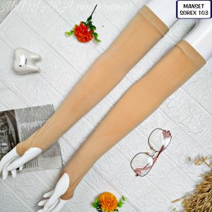 Manset Tangan Jempol Polos Lengan Panjang Sorex 103/Handsock wanita & Pria Sorex 103 bahan spandek/Manset Lengan Jempol/bolong