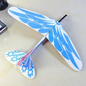 CANICECA DIY Hand Throw Flying Glider Planes Adjustable Center 3746cm Flying Plane Airplane Glider  Assembly Model Toys For Children