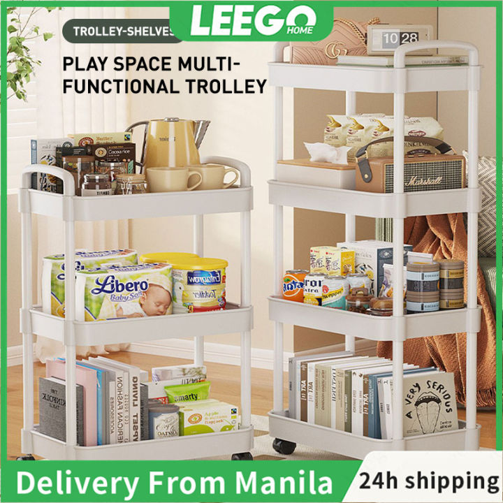 25Layer Small Cart Finishing Rack Children's Toy Storage Rack