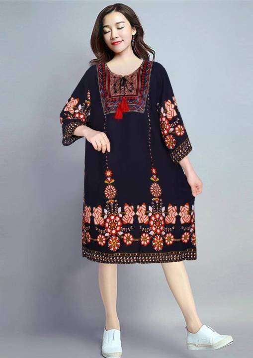 Bohemian dress outlet lazada