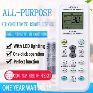 English Universal Air Conditioner Remote Control All Universal K-1028E One-click Setup