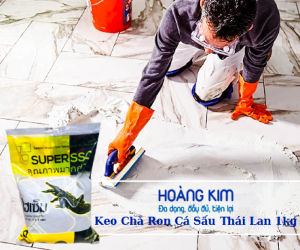 Keo Chà Ron Cá Sấu Thái Lan 1kg _ Xi măng trắng Cá Sấu Thái Lan 1kg (mua 10 tặng 1)