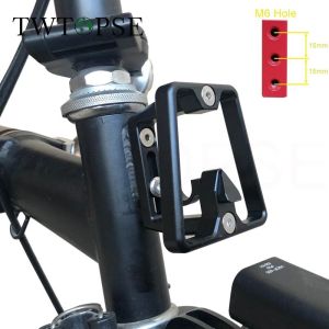 TWTOPSE Bicycle Bike Front Carrier Block Folding Bike 2 3 Holes For Brompton 3SIXTY PIKES CAMP Dahon Tern JAVA Fnhon Crius M5 M6