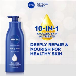 Dry Skin Intensive Moisture Care Set ] NIVEA Body Milk Intensive Moisture (380ml x 3)