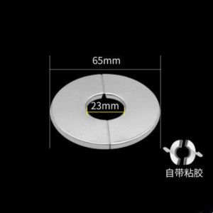 New Stainless Steel Water Pipe Faucet Decorative Cover Detachable Bathroom Wall Faucet Decorative Cover Accessories