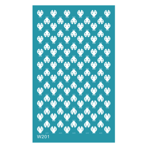 Silk Screen for Clay Reusable Silk Screen Stencils for Earrings Silkscreens for Clay Jewelry Texture Sheets for Clay