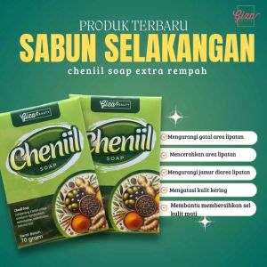 Chenil Soap Sabun Gatal Selangkangan Extrak Cengkeh Original Alami 70gr