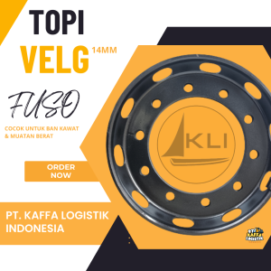 TOPI VELG FUSO / HINO RING 20 LUBANG 10 TEBAL 14MM LUBANG ANGIN STANDAR