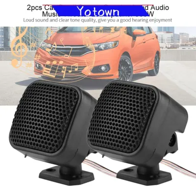 Yotown Loa nhỏ trên ô tô Pissente Loa âm thanh Tweeter Loa 500W cho hầu hết các xe ô tô