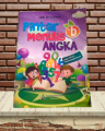 PINTAR MENULIS ANGKA (B) DAN BELAJAR MENULIS HURUF ARAB (A) UNTUK PAUD & TK. 