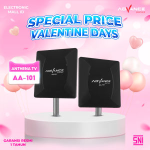 ADVANCE - Antena TV Semua tipe TV Indoor Outdoor (AA-101) Garansi 1Tahun & Free ongkir