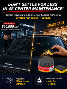 ✨Nano Glass Polish for Car/Home/Window Glass Scratch Removal / Glass Repair Cream / Nano Technology / Clear Finish / Fast Action【Nano-level】Glass Scratch Repair Cream