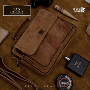 Tas Selempang Kerja Slempang Sling Bag Pria Kulit Sapi Bima