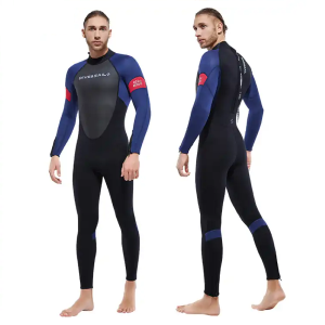 Long Sleeve Diving Suit Women Men 3mm Neoprene Wetsuit Swimming Surfing Long Sleeve Diving Wetsuit ชุดดำน้ำแขนยาวสำหรับผู้หญิง  ชุดดำน้ำแขนยาวผู้ชาย หนา 3mm ผ้า Neoprene แขนยาว ชุดดำน้ำ ชุดเล่นเซิร์ฟ