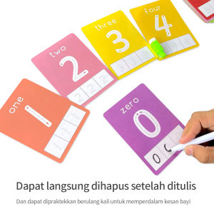 DreamBaby Flash Card Edukasi Anak Kartu Pintar Balita flash card Bahasa Inggris