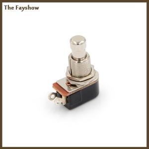 [The Fayshow] สวิทช์กีต้าร์ไฟฟ้าใหม่ Momentary PUSH button Foot SWITCH SPST