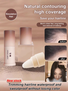 SWEET MINT Hairline Powder Stick Hair Shadow Powder for Thinning Hair Root Color Powder to Quickly Cover Gray Hair Root Concealer to Prevent Hair Loss